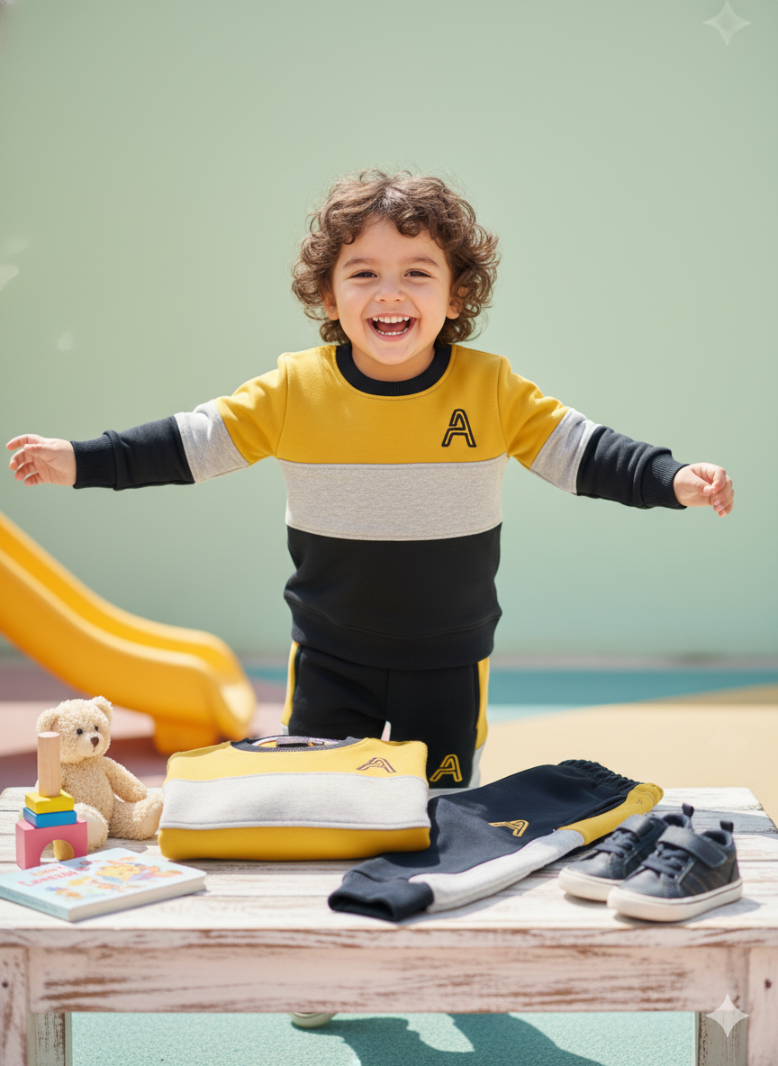 Color Block Fun Tracksuit