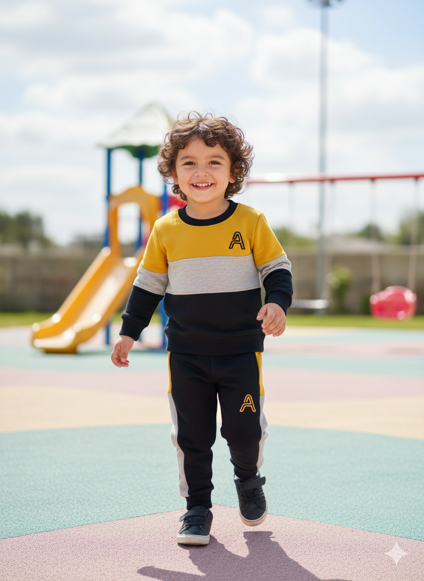 Color Block Fun Tracksuit